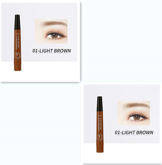 Four-headed Eyebrow Pencil Long-lasting No Blooming